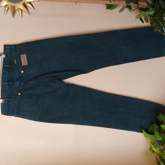 Wrangler Jeans Vintage Forest Green Wrangler Jeans Poshmark